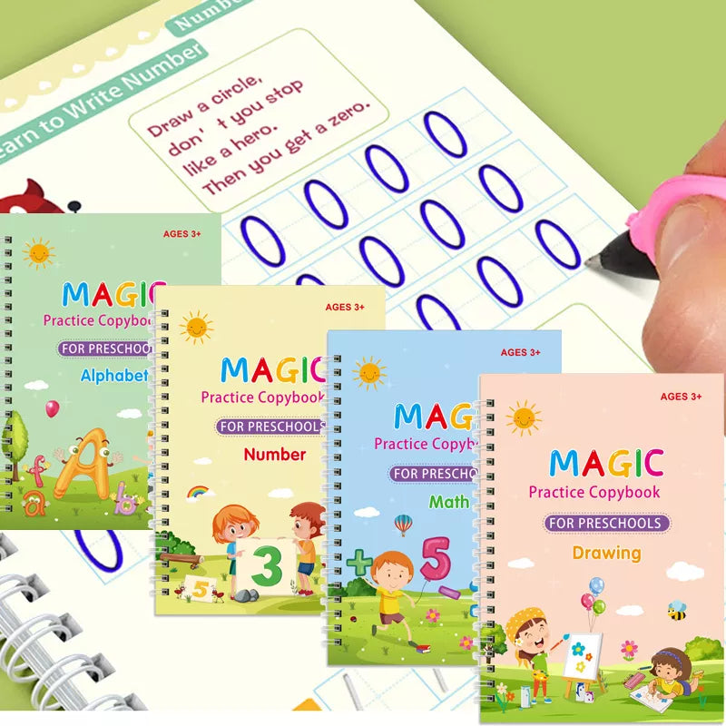 Magic Copybooks for Children's Learning